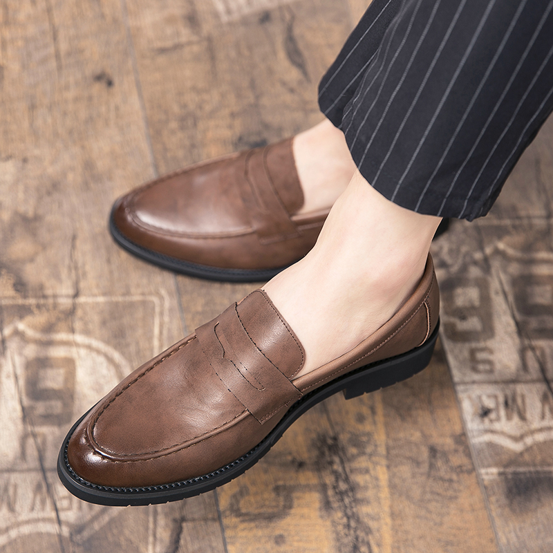 Men Shoes Europe To Us - Sepatu Kulit Lembut Baru yang Bernapas