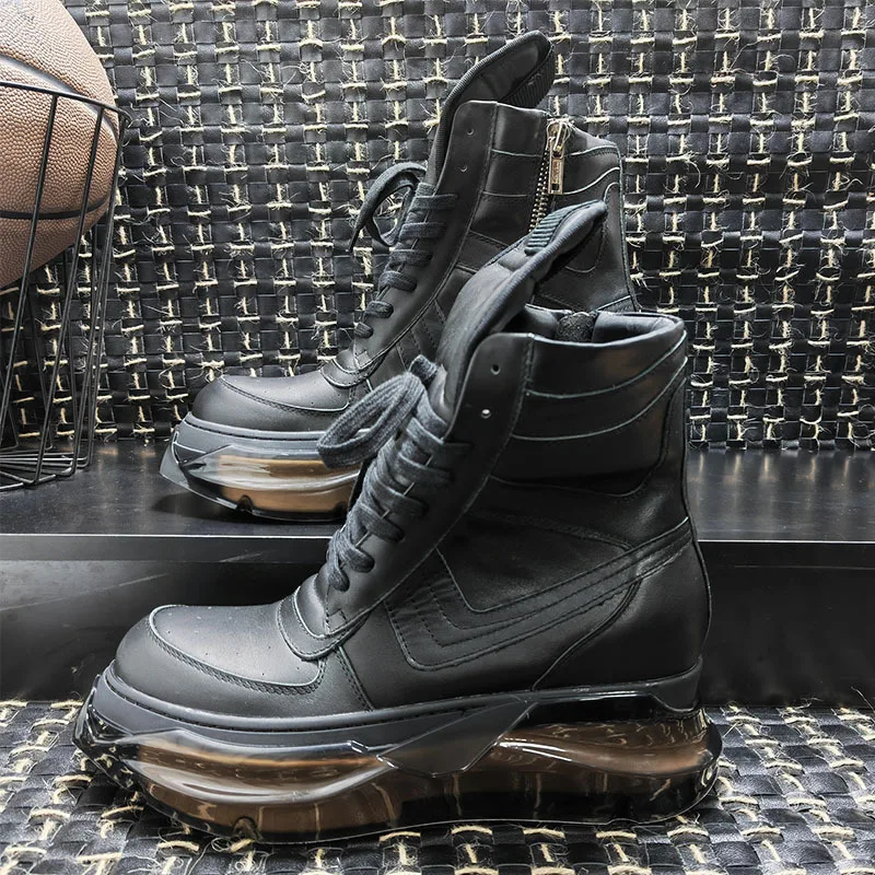 Men Shoes Type - Sepatu Boots Kulit Asli Pria Wanita