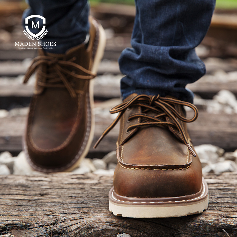 Men Shoes For Office Work - Sepatu Pria Vintage Maden, Sepatu Derby