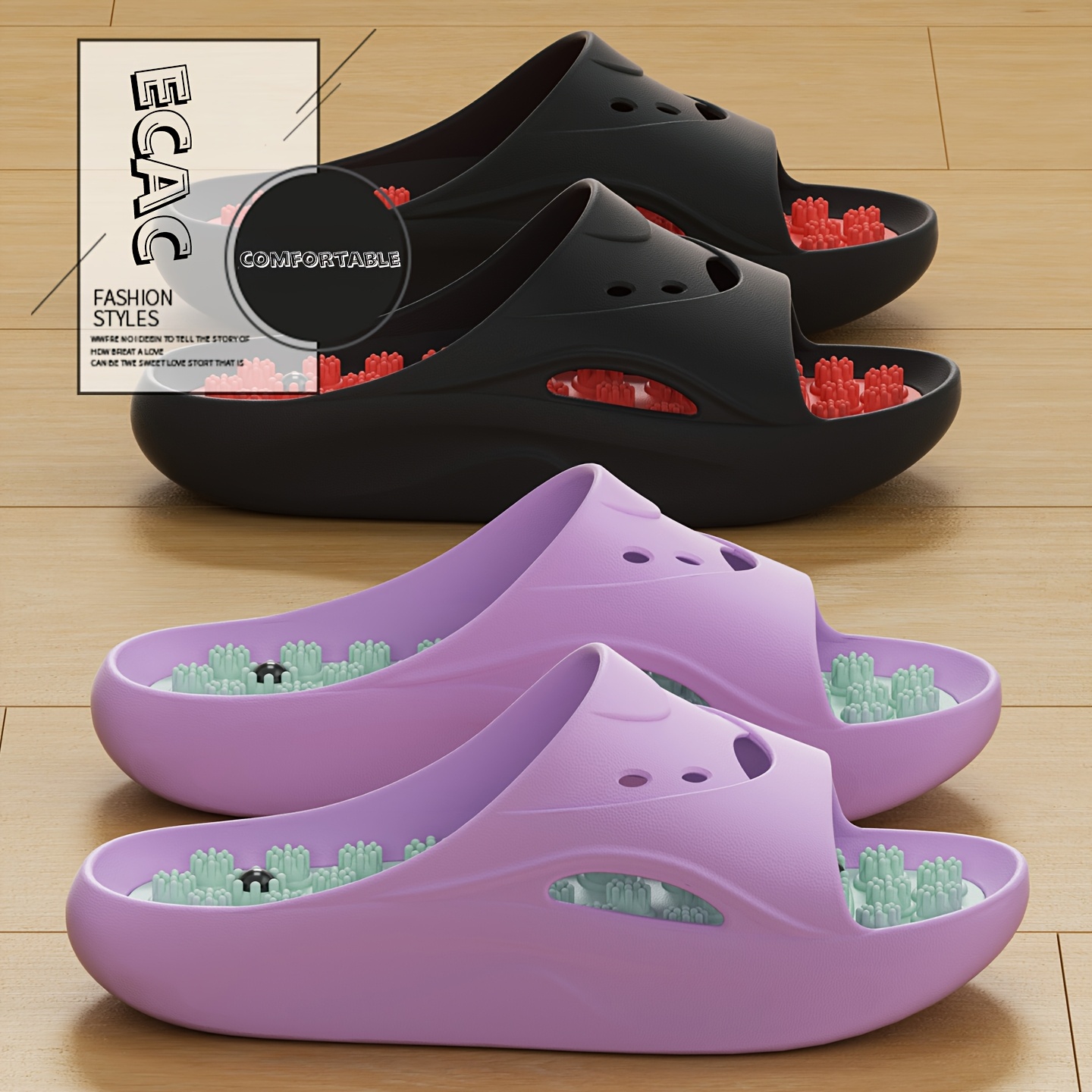 Men'S Shoes For Summer - Sandal Pijat EVA Wanita Pria, Sol