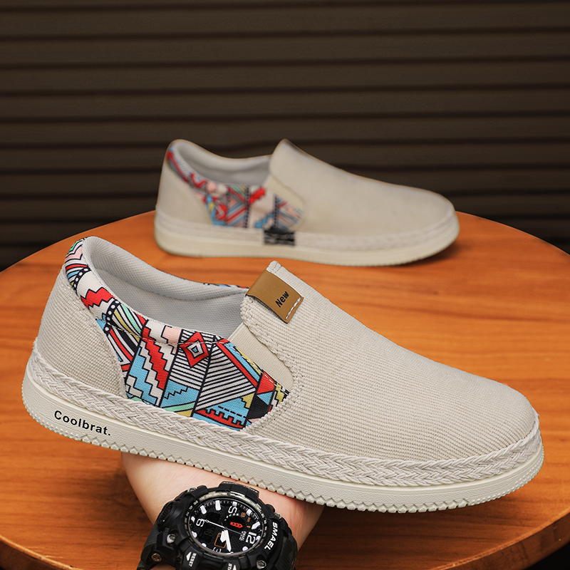 Men Shoes Designer - Sepatu kasual pria portabel, ultra ringan,