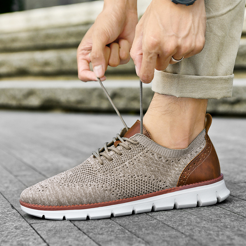 Men'S Shoes Dress Casual - Sepatu Kasual Pria Sepatu Flat Brogue
