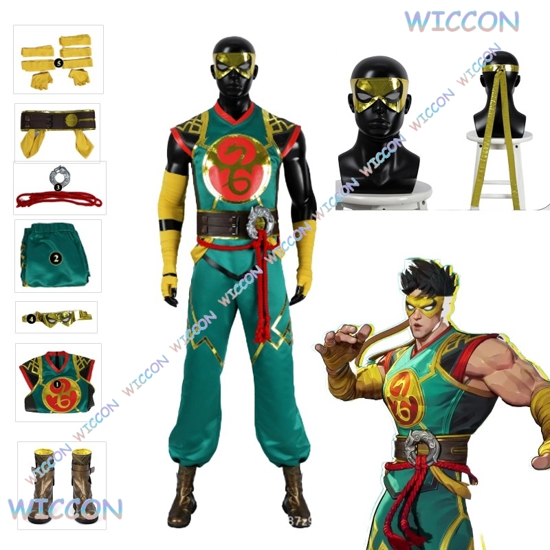 Men Shoes Europe To Us - Kostum Cosplay Lin Lie Iron Fist,