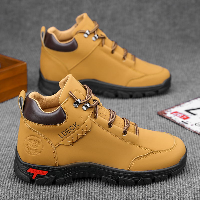 Men Shoes Office - Sepatu Bot Pergelangan Kaki Tinggi Ukuran