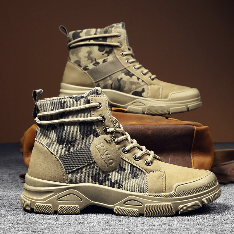 Men'S Shoes Dress Casual - Sepatu Bot Tinggi untuk Pria Sepatu