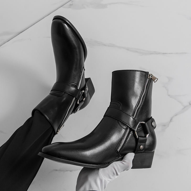 Men'S Shoes Top Brands - Sepatu Bot Koboi Luar Ruangan Sejuk