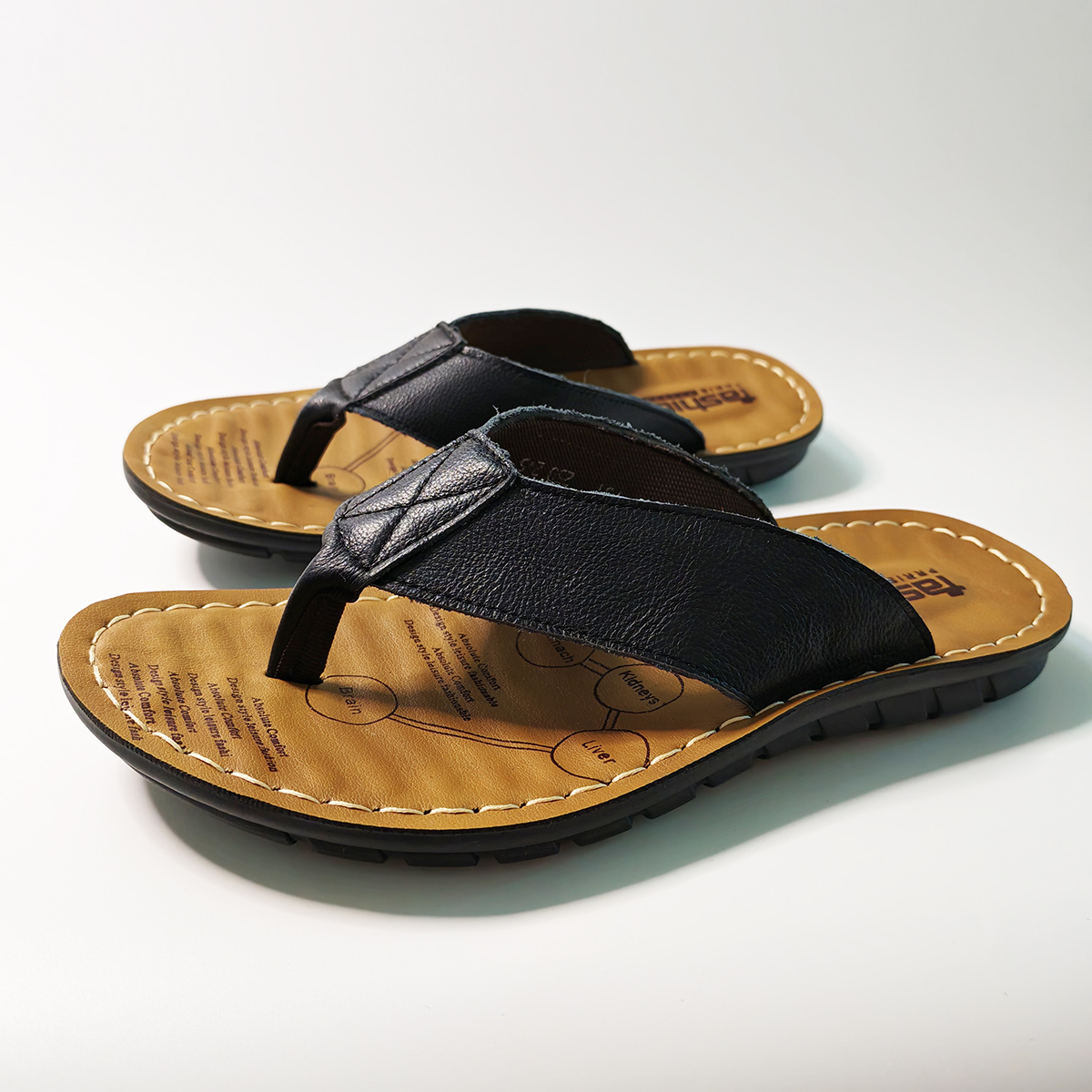Men Shoes Type - Sepatu Musim Panas Sandal Pria Kulit
