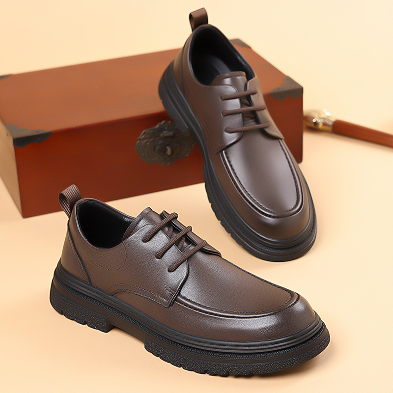 Men Shoes For Office Work - Sepatu Kulit Pria Bisnis dan Kasual