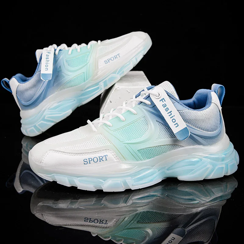 Men'S Shoes New Balance - Sepatu Olahraga Warna Campuran Sepatu Datar