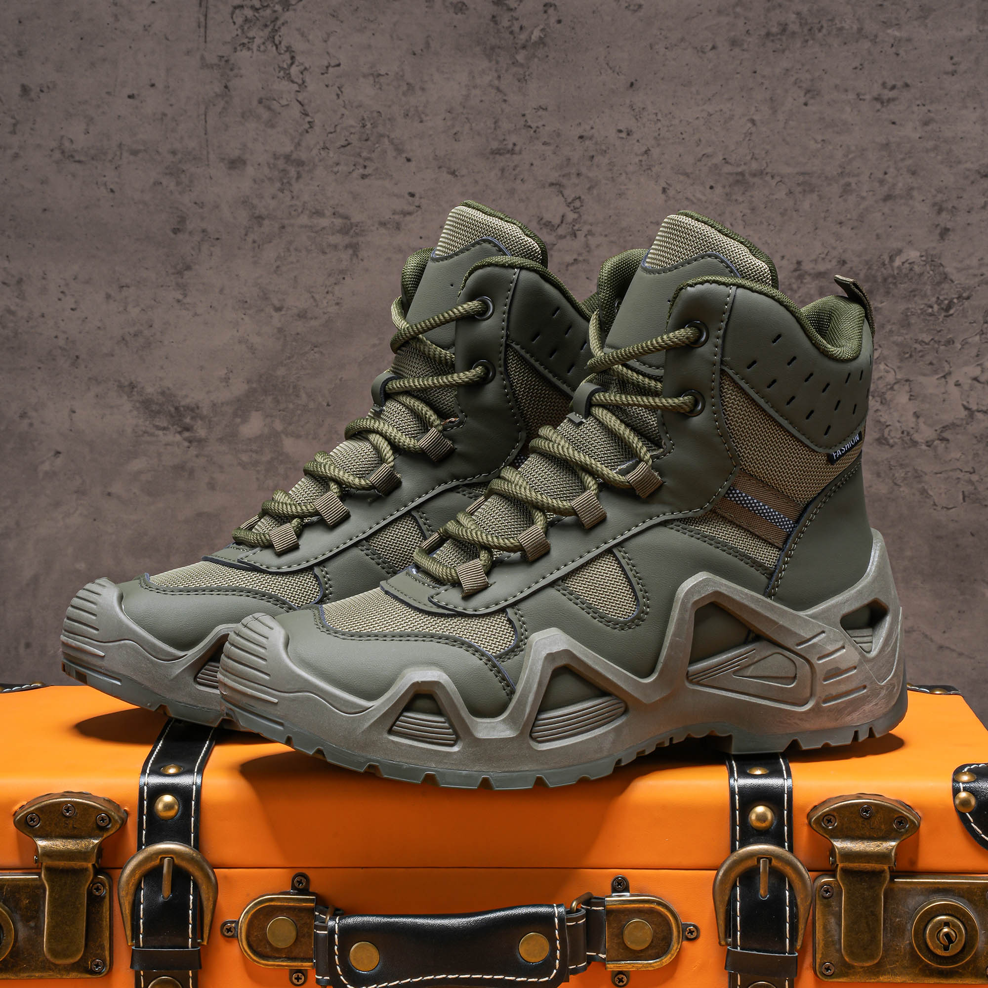 Men'S Shoes Dress Casual - Sepatu bot tinggi pria, sepatu hiking,