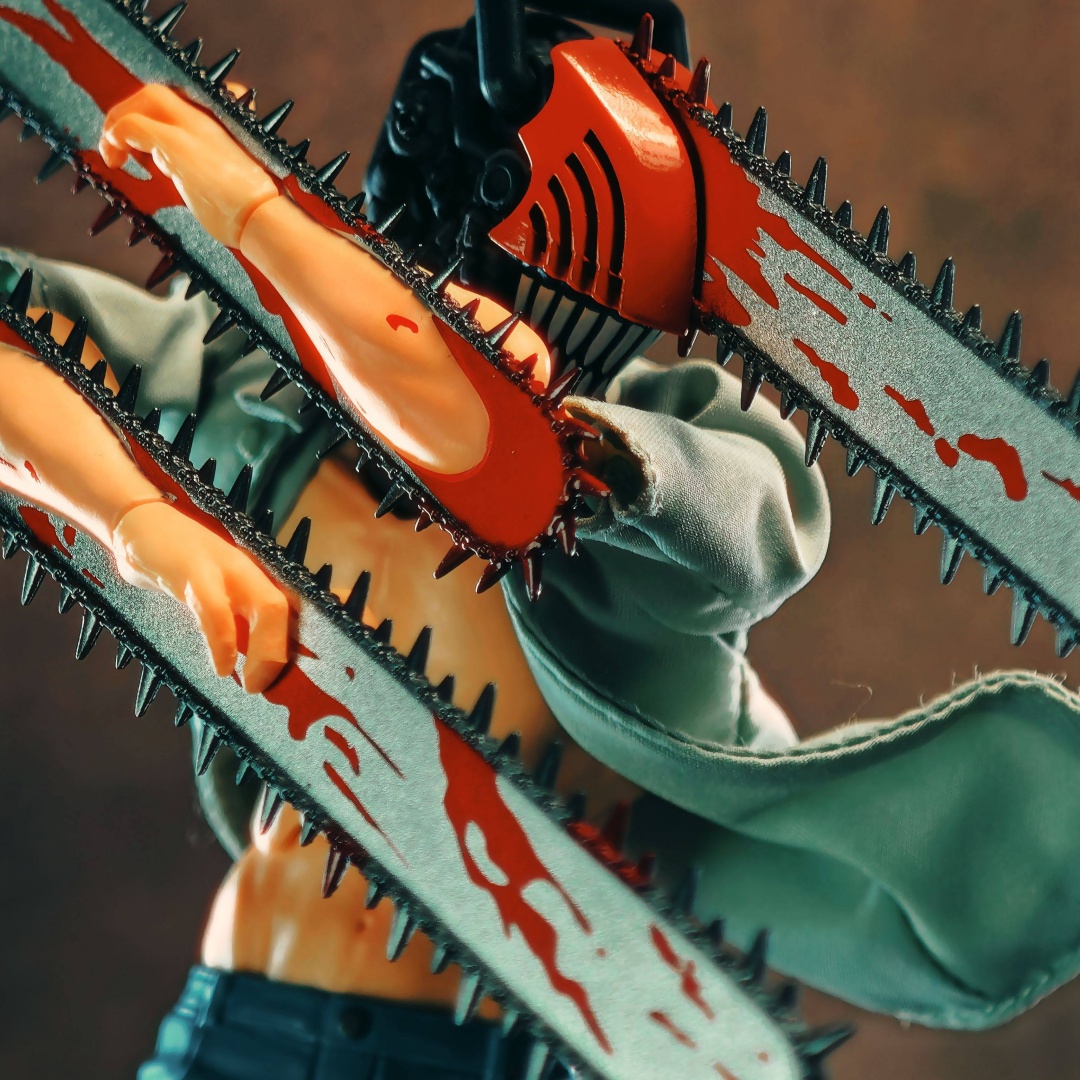 Men Shoes Models - Chainsaw Man Shf Anime Pakaian Buatan