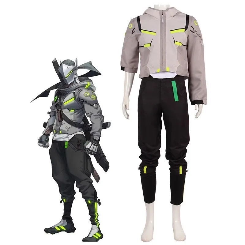 Men Shoes Europe To Us - RGD4 Kostum Cosplay Game Genji Pakaian