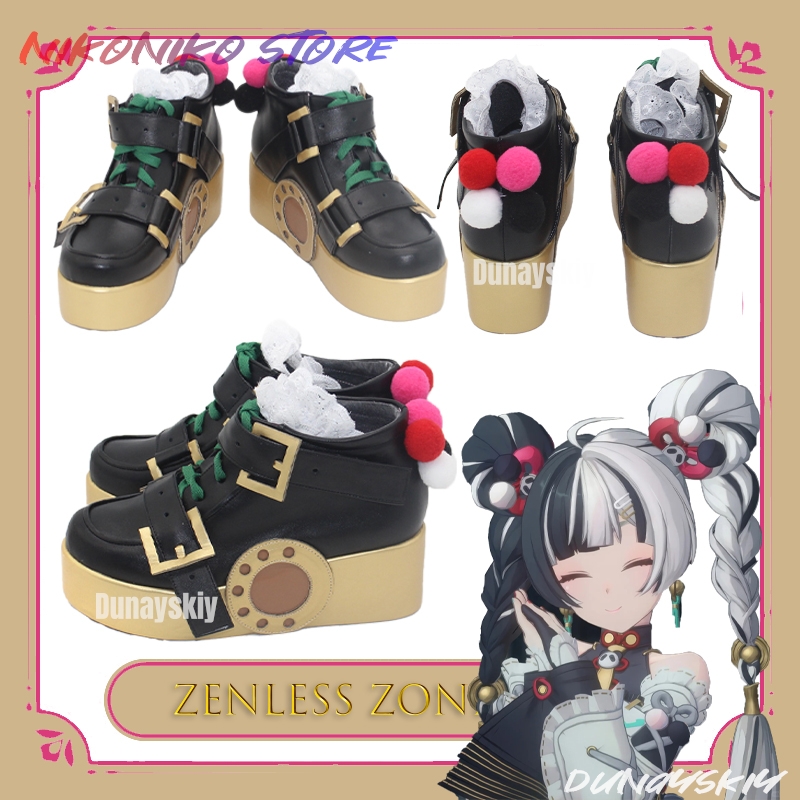 Men Shoes Europe To Us - Sepatu Cosplay Game Zenless Zone Zero