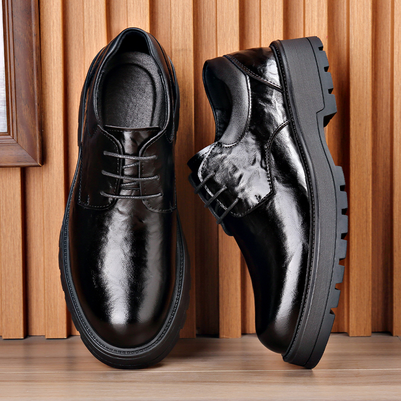 Men Shoes For Office Work - Sepatu kulit kasual pria Gaya pria