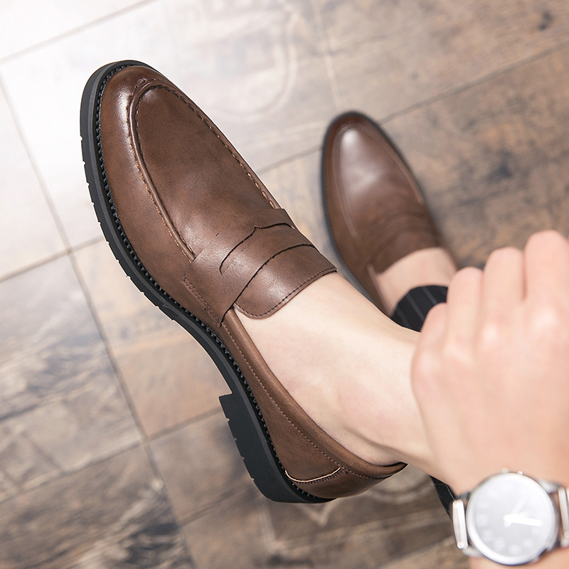 Sepatu Kulit Lembut Baru yang  - Men Shoes Europe To Us ulasan dan harga