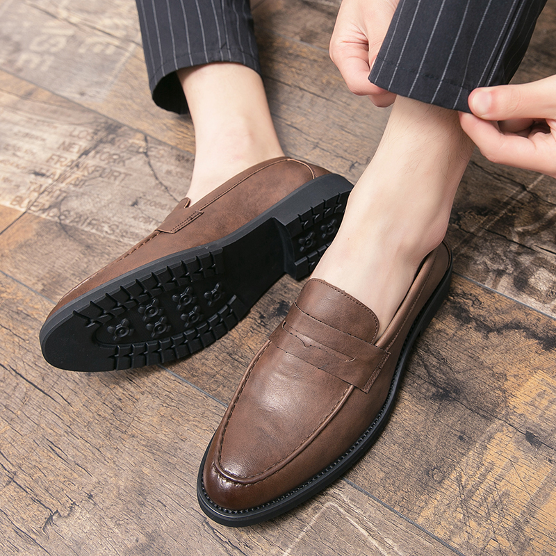 Sepatu Kulit Lembut Baru yang  - Men Shoes Europe To Us ulasan dan harga