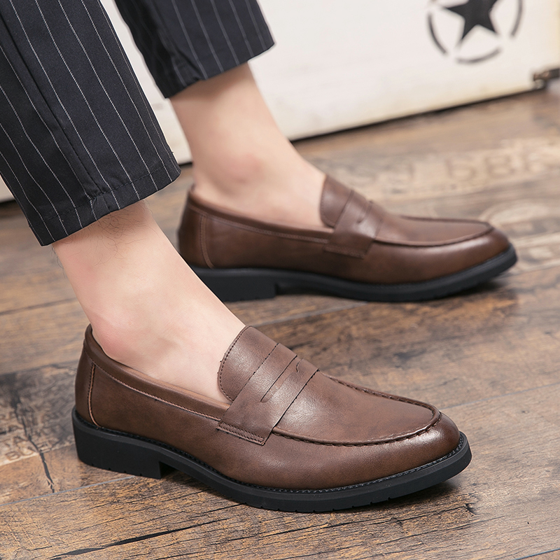 Sepatu Kulit Lembut Baru yang  - Men Shoes Europe To Us ulasan dan harga