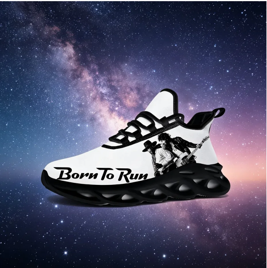 Sepatu Blade Kustom Born To Ru - Men Shoes Quotes ulasan dan harga
