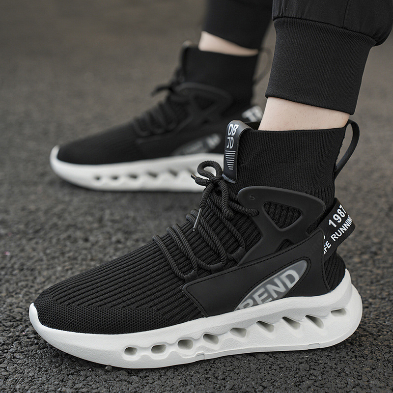 Sepatu Kaus Kaki Tinggi Pria T - Men Shoes Office ulasan dan harga