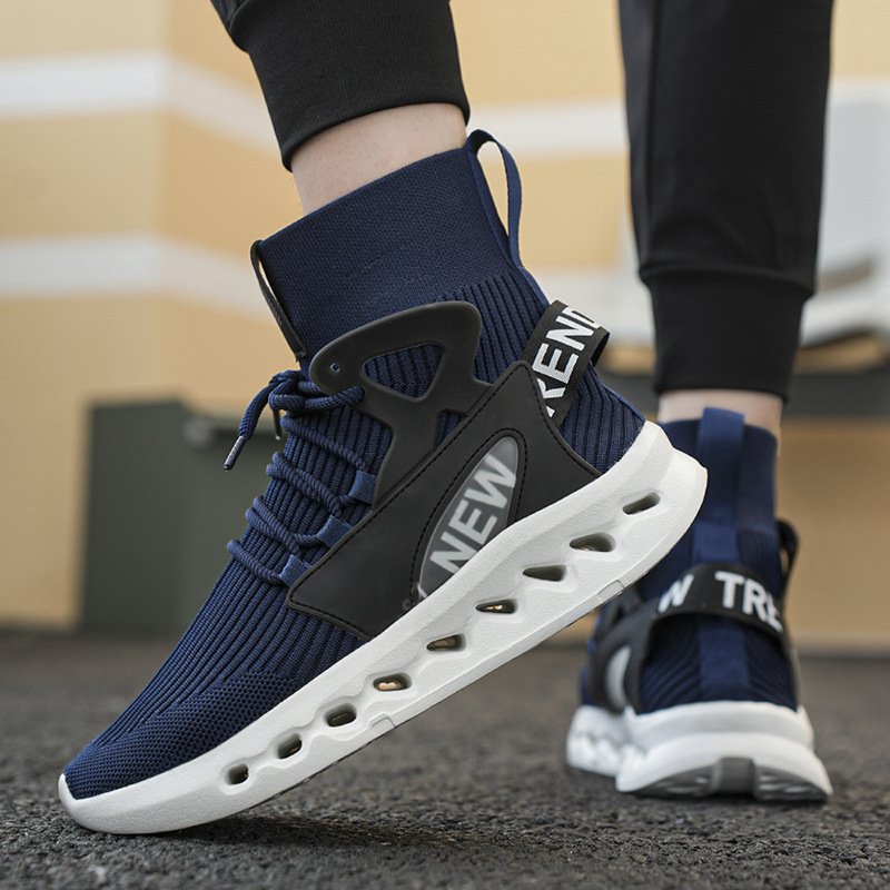 Sepatu Kaus Kaki Tinggi Pria T - Men Shoes Office ulasan dan harga