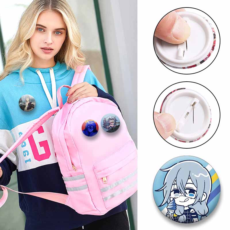 Pin Enamel Figur Anime Mahito  - Men Shoes Europe To Us ulasan dan harga