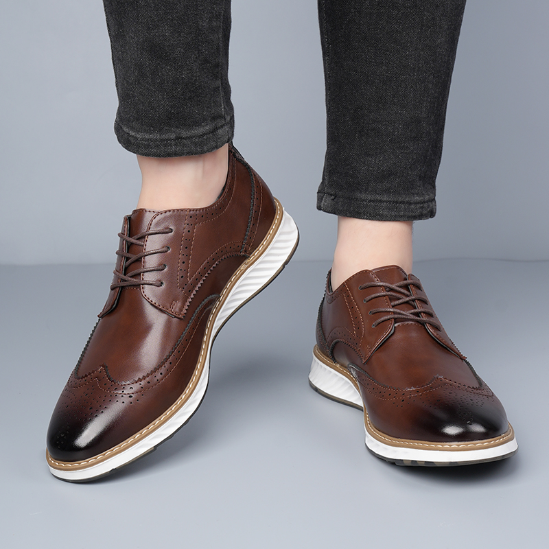 Sepatu kasual pria untuk bisni - Men Shoes For Office Work ulasan dan harga