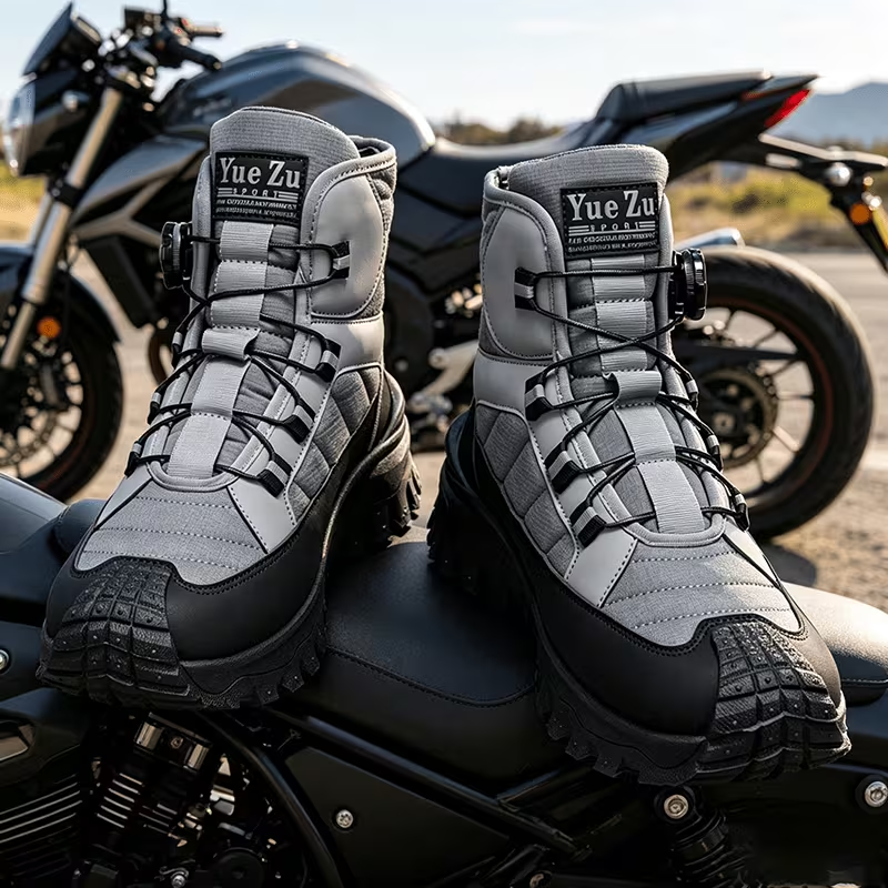 Sepatu Bot Motor Tinggi yang D - Men Shoes Office ulasan dan harga