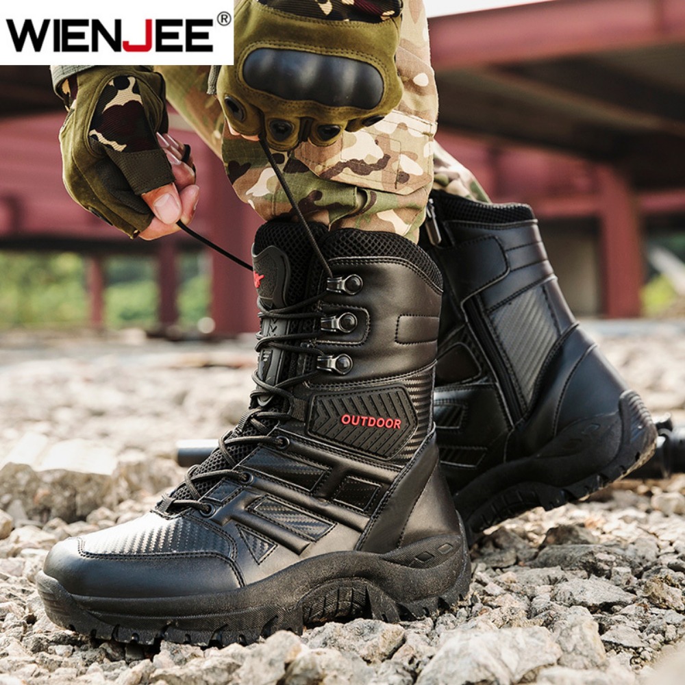 Sepatu Bot Kulit Pria Berkuali - Men'S Shoes Top Brands ulasan dan harga