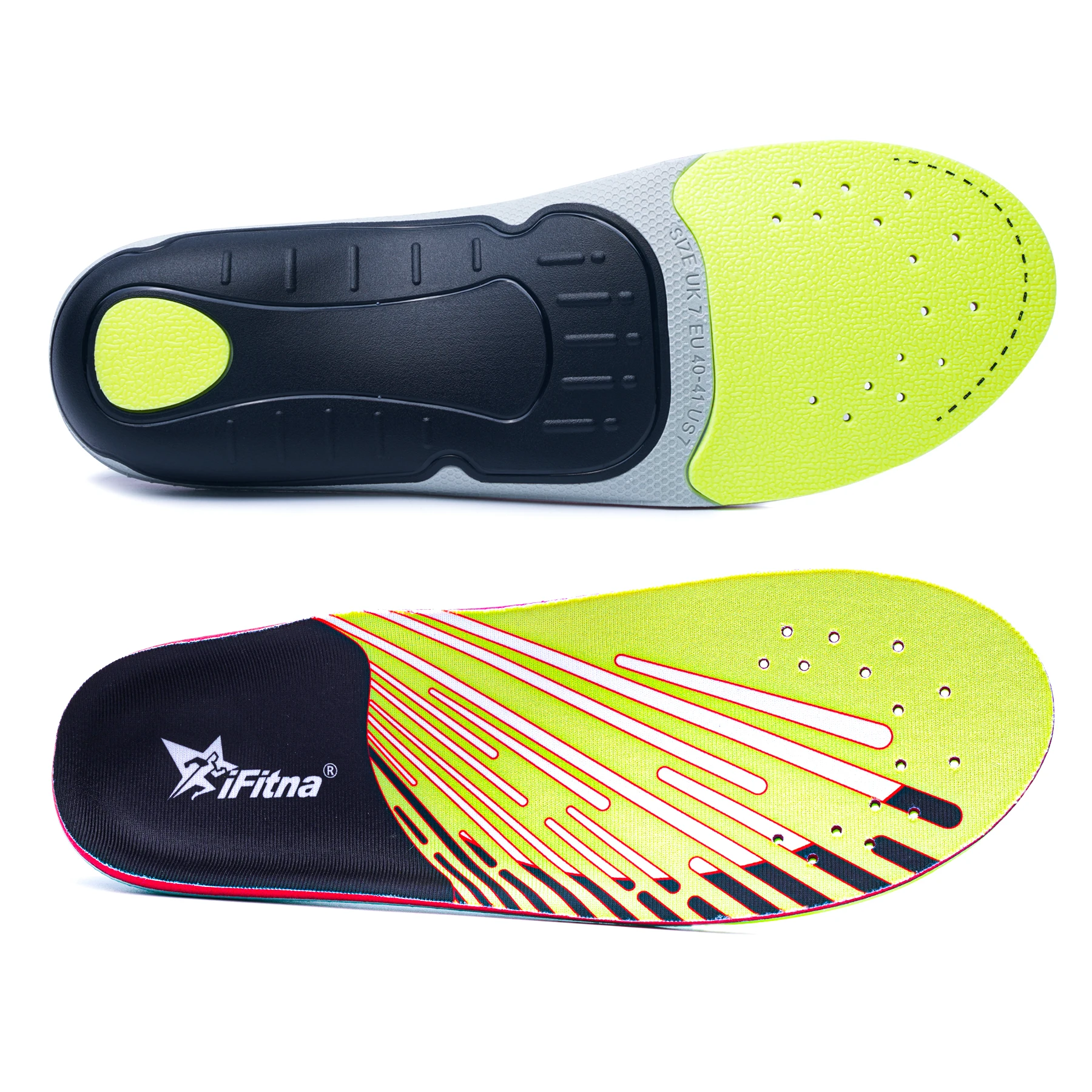 Plantar Fasciitis Sol Dalam Or - Men'S Shoes Green And White ulasan dan harga