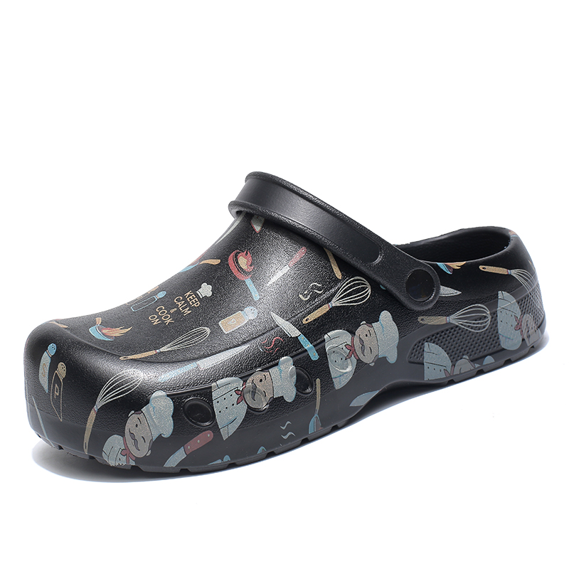 Sepatu Clogs Chef Ukuran Besar - Men Shoes Office ulasan dan harga