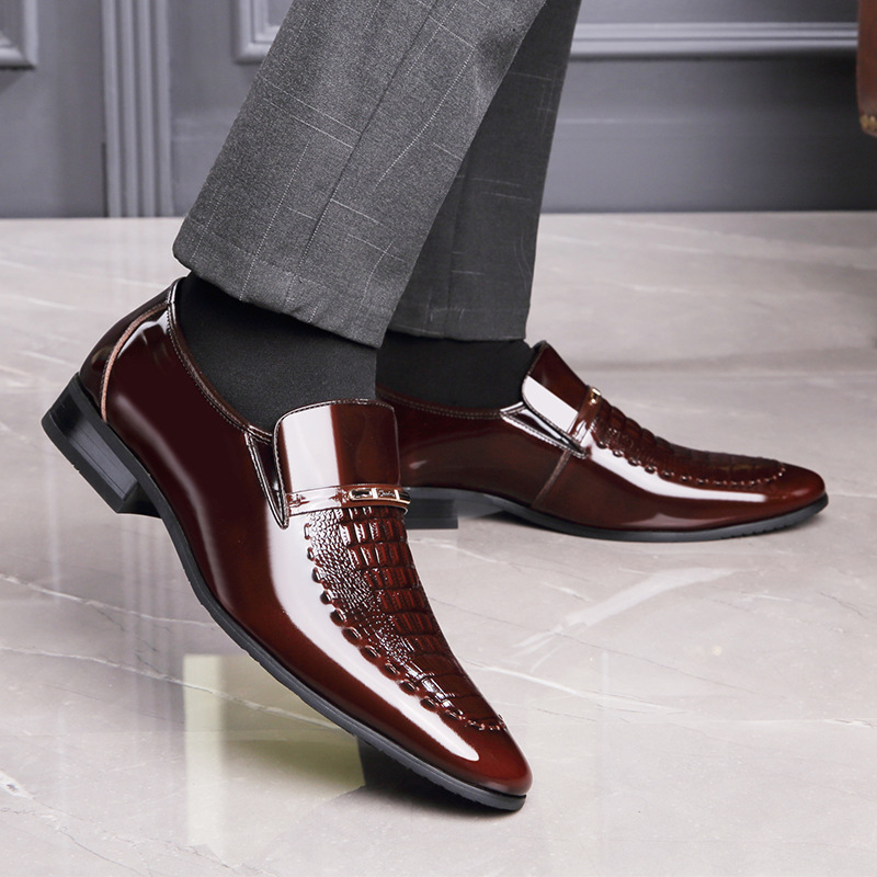 Sepatu Kulit Pria Sepatu Bisni - Men Shoes For Office Work ulasan dan harga