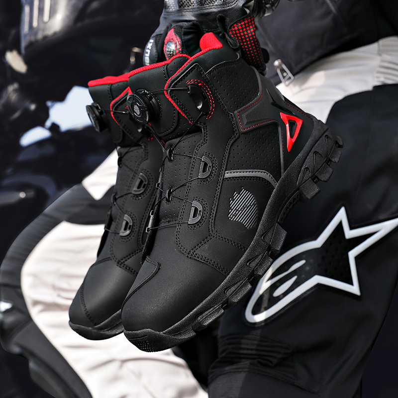 Sepatu Bot Motor Pria Profesio - Men Shoes Type ulasan dan harga