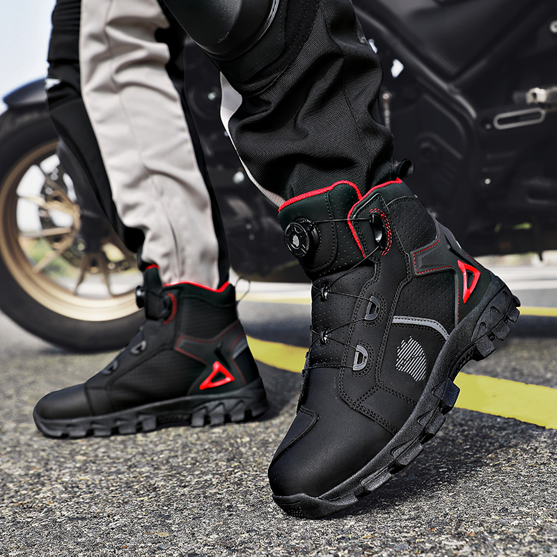 Sepatu Bot Motor Pria Profesio - Men Shoes Type ulasan dan harga