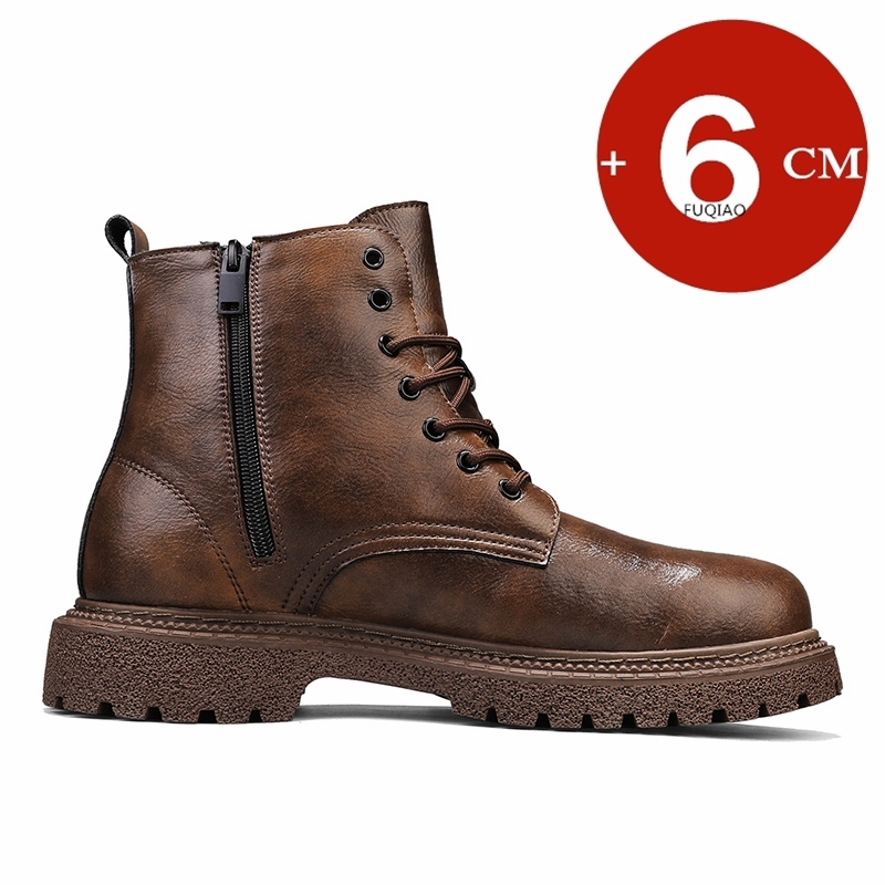 Sepatu Boots Pria Penambah Tin - Men Shoes Type ulasan dan harga