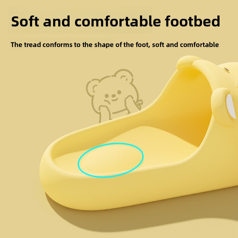 Sandal Rumah Kartun Beruang EV - Men'S Shoes For Summer ulasan dan harga
