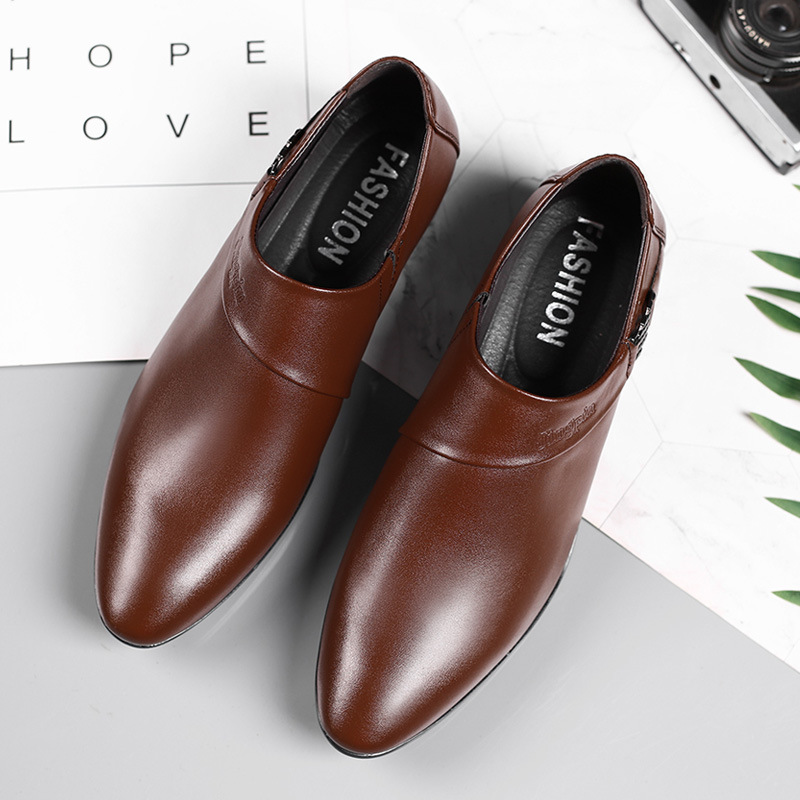 Sepatu Formal kulit PU pria, Z - Men Shoes For Office Work ulasan dan harga