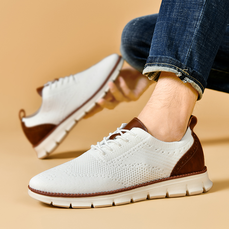 Sepatu Kasual Pria Sepatu Flat - Men'S Shoes Dress Casual ulasan dan harga