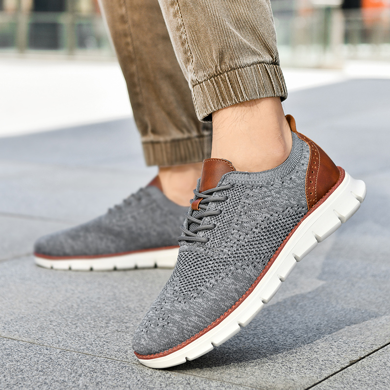 Sepatu Kasual Pria Sepatu Flat - Men'S Shoes Dress Casual ulasan dan harga