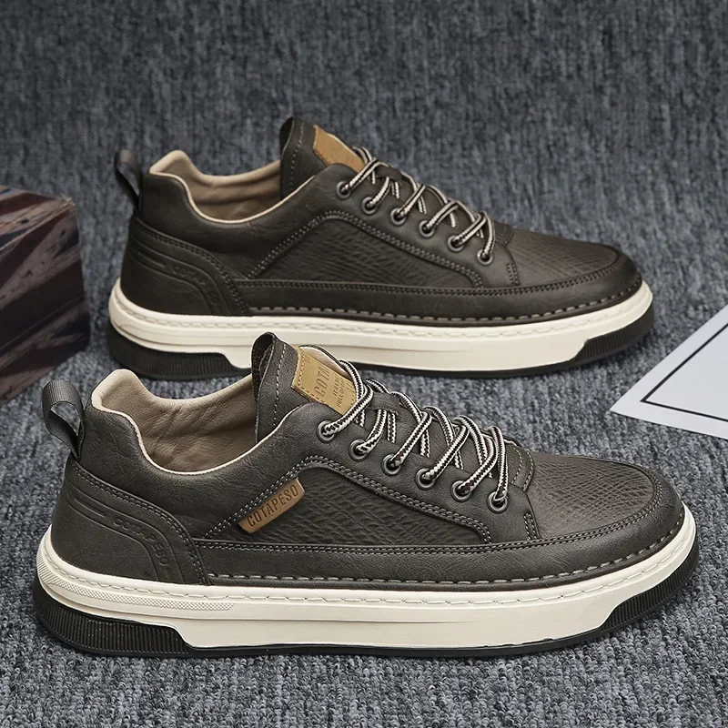 Sepatu kulit kasual Fashion un - Men Shoes For Office Work ulasan dan harga