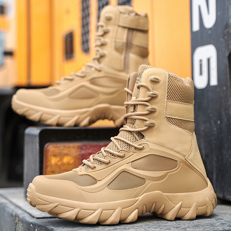 Sepatu Pria Sepatu Bot Taktis  - Men Shoes Type ulasan dan harga