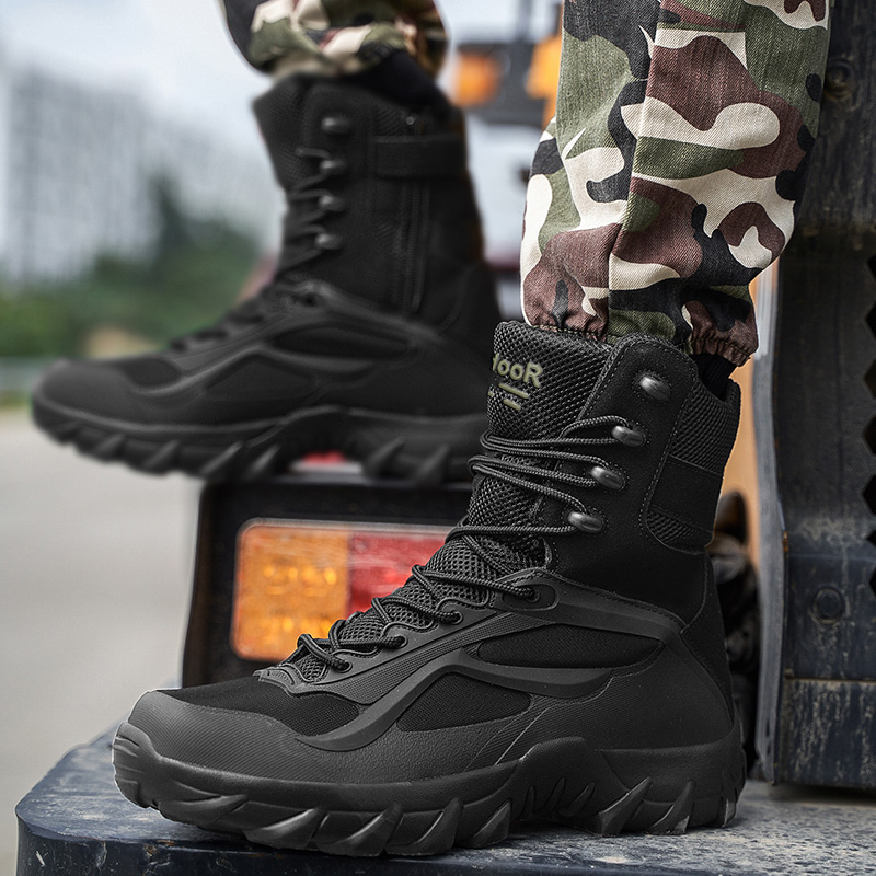 Sepatu Pria Sepatu Bot Taktis  - Men Shoes Type ulasan dan harga