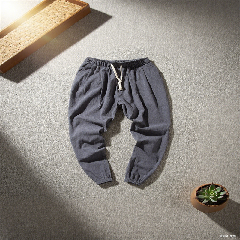 Celana Harem Katun dan Linen S - Men'S Shoes With Linen Pants ulasan dan harga