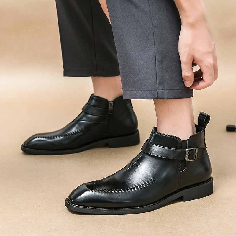 Sepatu Boots Chelsea Kulit Mod - Men'S Shoes Top Brands ulasan dan harga
