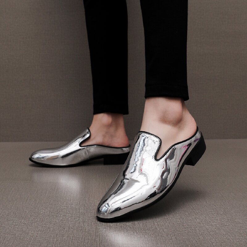 Sepatu Kulit Semi Slipper Modi - Men Shoes Office ulasan dan harga