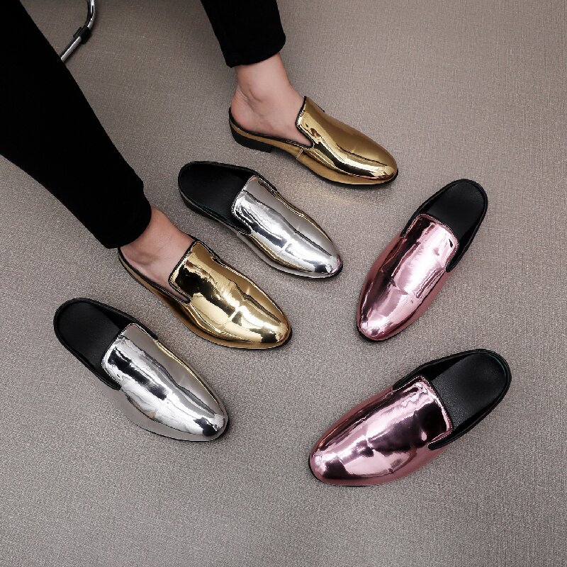 Sepatu Kulit Semi Slipper Modi - Men Shoes Office ulasan dan harga