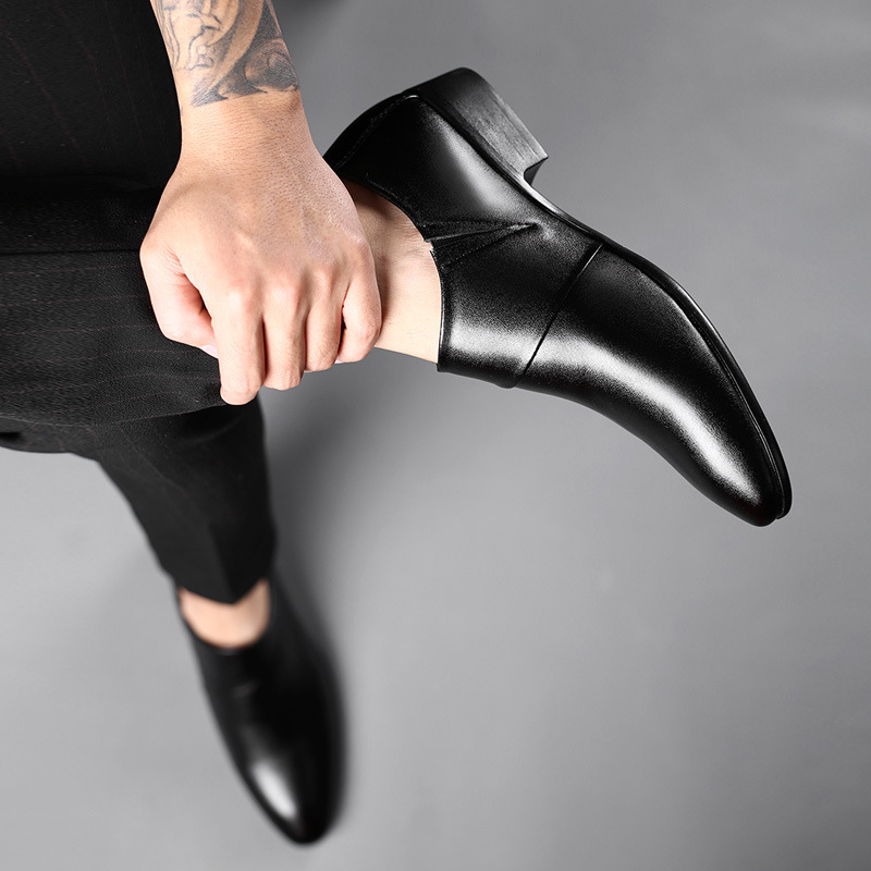Sepatu Kulit Oxford untuk Pria - Men Shoes For Office Work ulasan dan harga