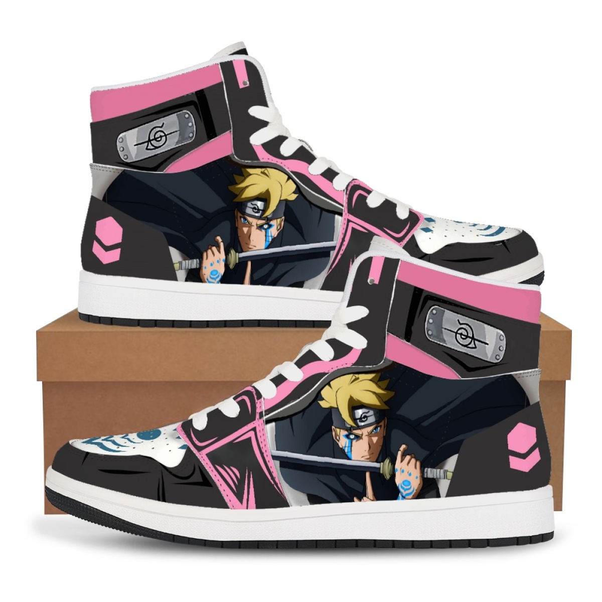 Sepatu High-Tops Anime Naruto  - Men Shoes Models ulasan dan harga