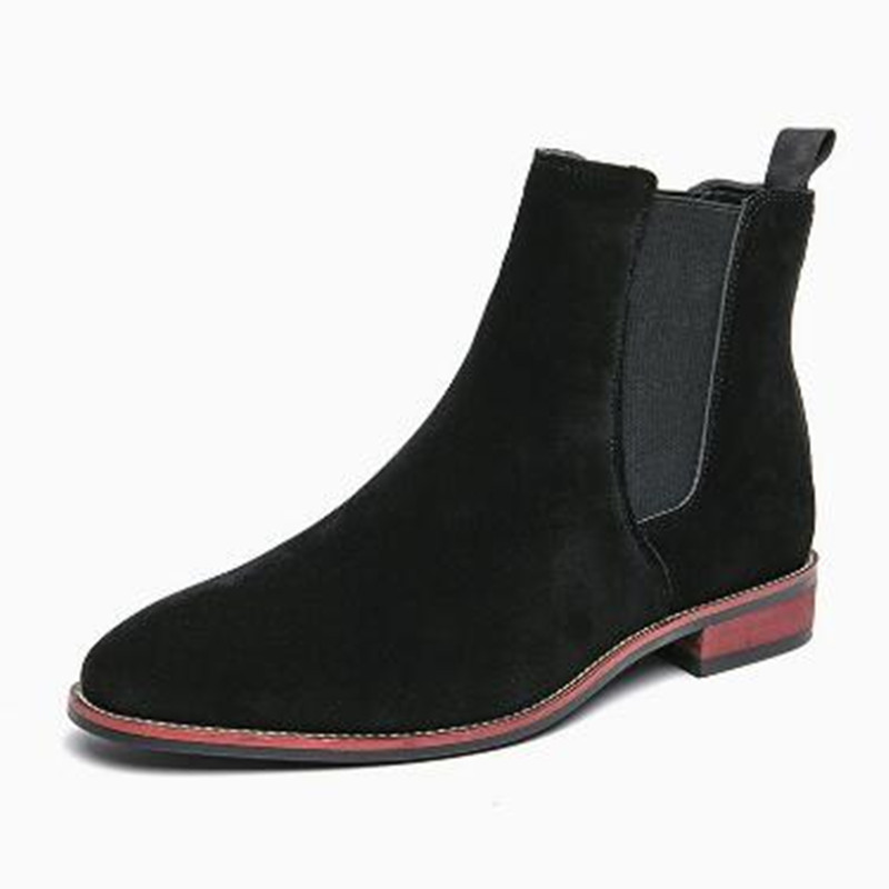 Sepatu Chelsea Kulit Asli Sued - Men'S Shoes Top Brands ulasan dan harga