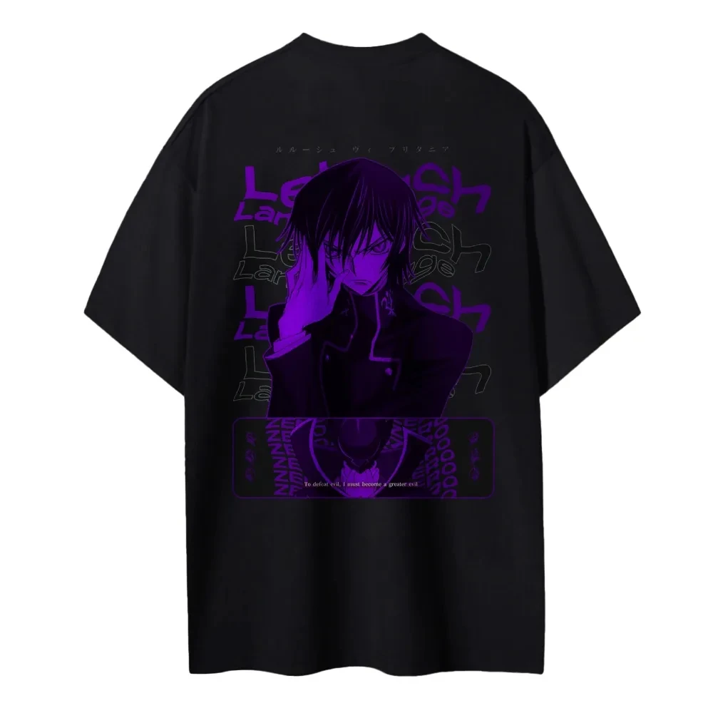 Kaos Code Geass Baru Lelouch L - Men Shoes Quotes ulasan dan harga