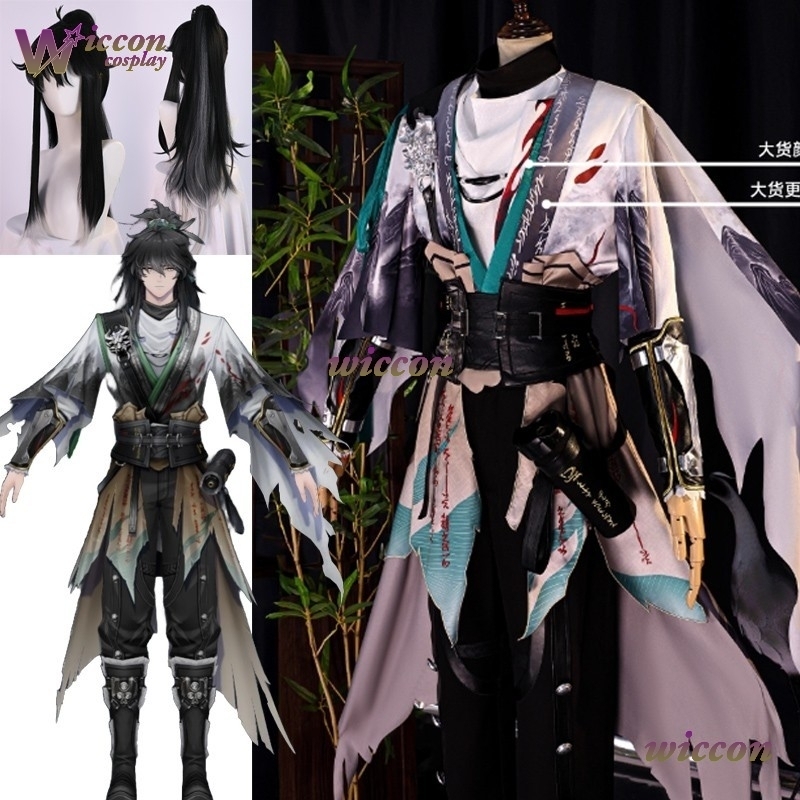 Wig Cosplay 구원 Game Wuthering  - Men Shoes Europe To Us ulasan dan harga
